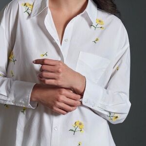 Maeve by Anthropologie The Bennet Buttondown Shirt Blouse